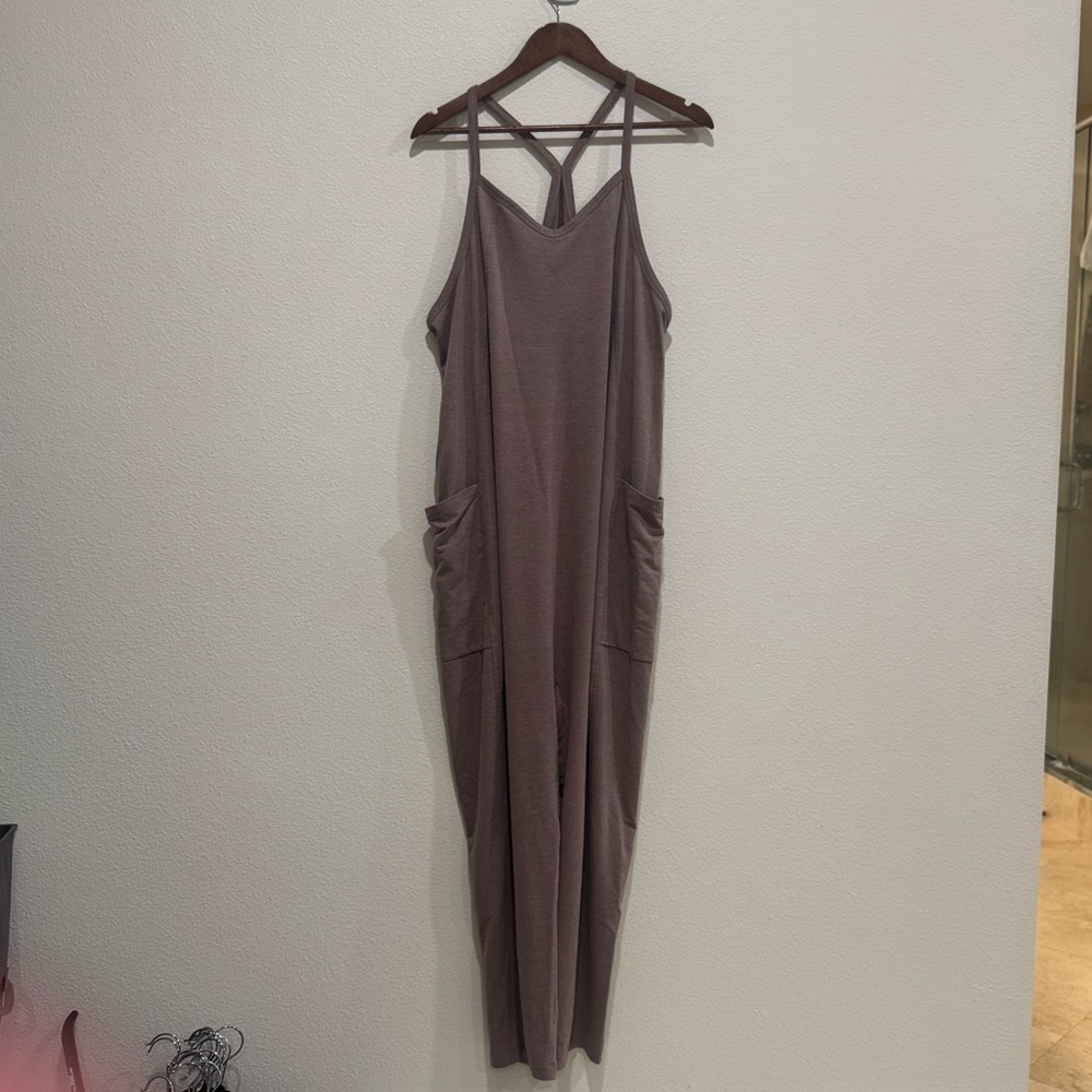 Zella Brown Mauve “Change of Heart” Jumpsuit - Picture 6 of 9